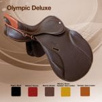 selle de cheval mixte Zaldi Olympic Deluxe couleurs
